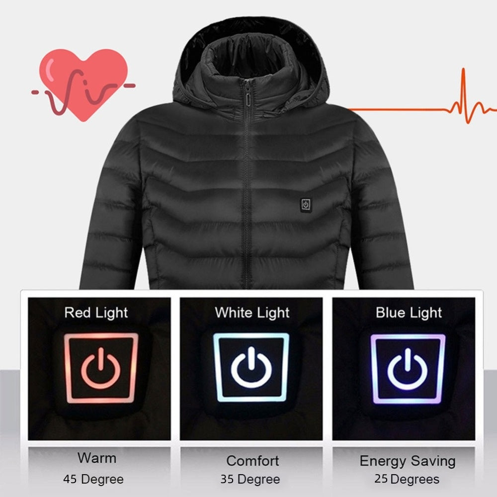 Beheizte Winterjacke mit USB 9
