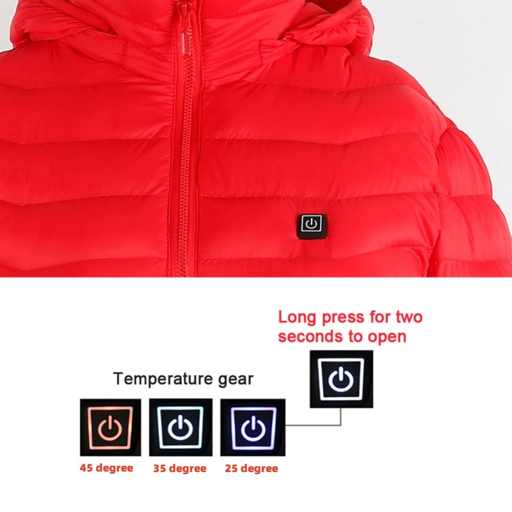 Beheizte Winterjacke mit USB 5