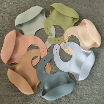 Silikon-Lätzchen mit Auffangtasche 5