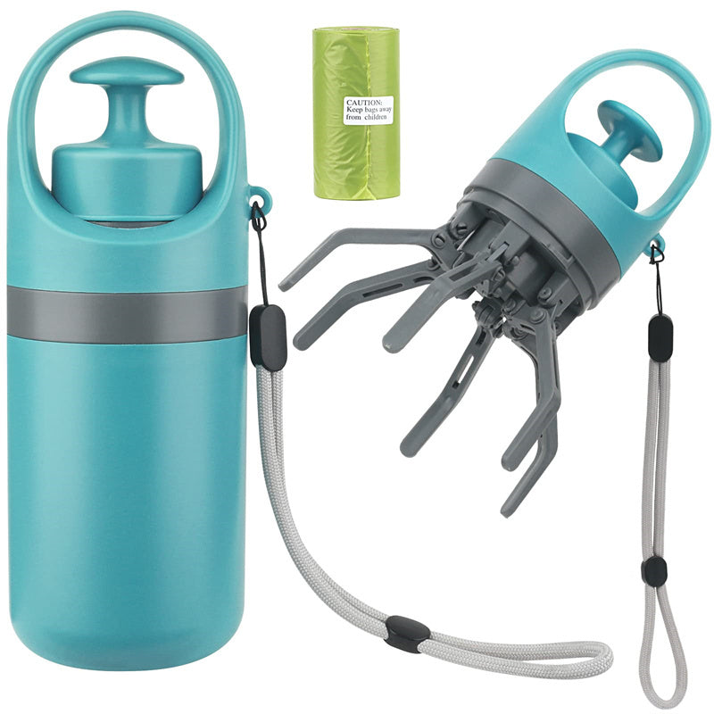 Hundekotgreifer mit integriertem Beutelspender 10