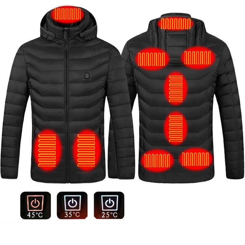 Beheizte Winterjacke mit USB 6
